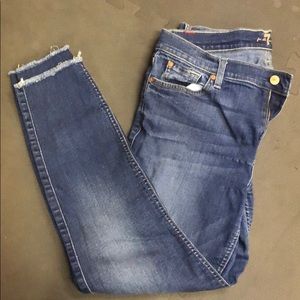 7 for all mankind gwenevere ankle jeans size 32